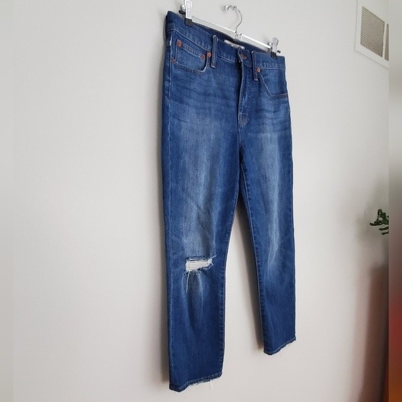 Madewell The perfect vintage crop Jean medium wash size 26 - Picture 4 of 11